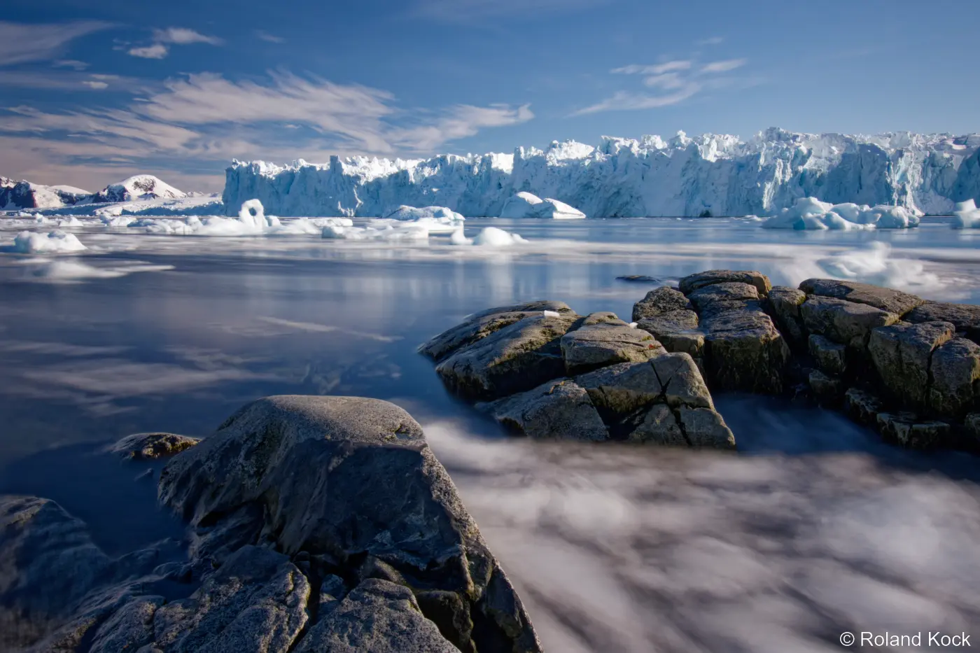 Northeast-Gletscher auf Stonington Island in der Antarktis Foto: Roland Kock